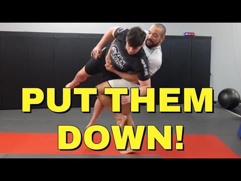 4 Simple Ways to Take Someone Down from the Rear Body Lock in BJJ & Wrestling