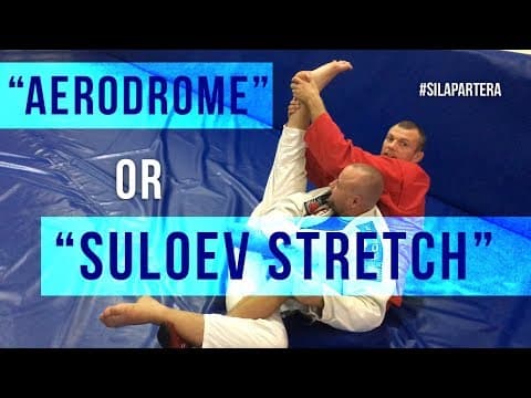 Rare submission Suloev Stretch  or “aerodrome”