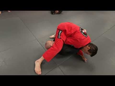 Canto Choke from Half Guard