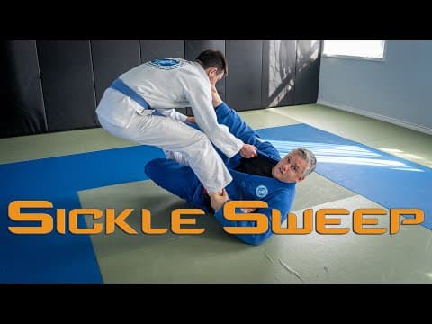 How To Do The Sickle Sweep In BJJ