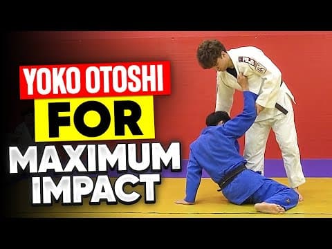 Yoko Otoshi | Side Sacrifice Throwing While Sliding