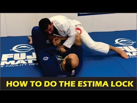 How To Do The Estima Lock by Braulio Estima (The Creator Of The Estima Lock)