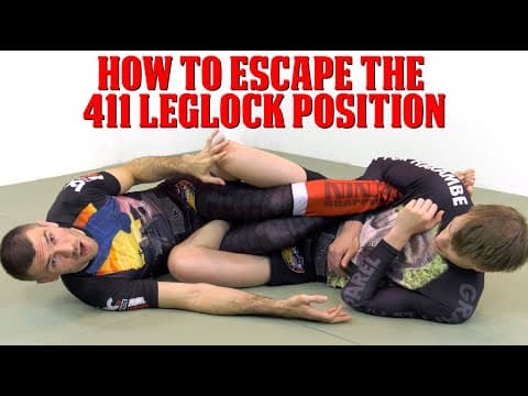 How to Escape the Heel Hook from the 411 Leglock Position - Rob Biernacki