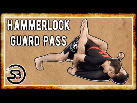 Hammerlock Guard Pass Technique - No-Gi Arm Behind The Back Trap