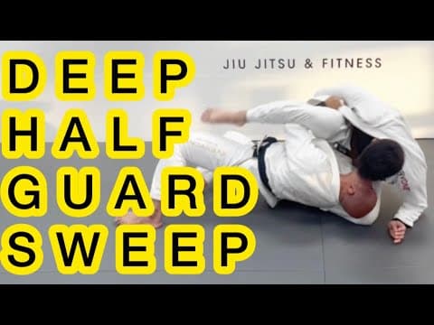 MOST EFFECTIVE DEEP HALF GUARD SWEEP