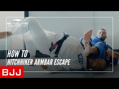 BJJ | How To Hitchhiker Armbar Escape