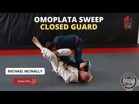 Omoplata sweep from Closed Guard