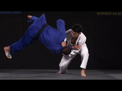 Mongolian Judo | Uki otoshi