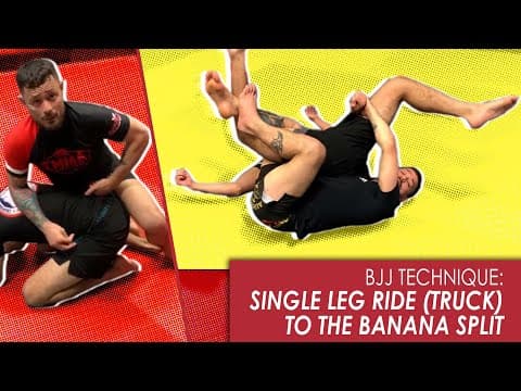 Jiu Jitsu Technique | Leg Ride (Truck) Series - Banana Split