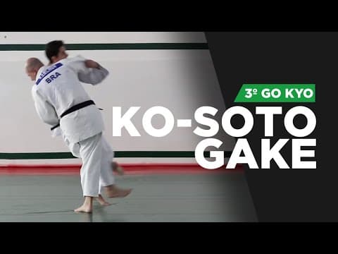 KO-SOTO-GAKE - 3º Go Kyo Judô