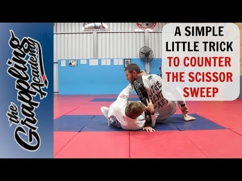 Stop And Counter The Scissor Sweep