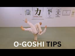 O-Goshi Tips | Riki Judo Dojo