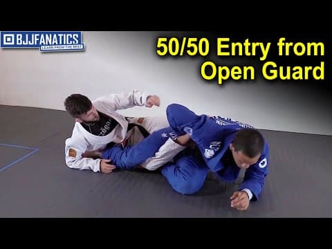 50/50 Entry from Open Guard by Fellipe Andrew