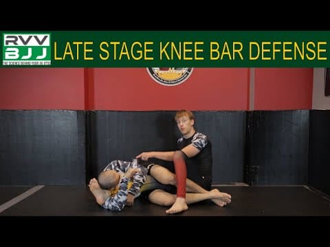 Knee Bar Defense Part 1- Denying Lever Control and Rotating Knee