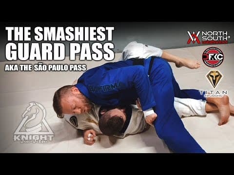The Smashiest Jiu-Jitsu Guard Pass | The São Paulo Pass for Big Guys