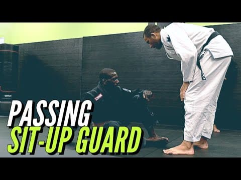 A Private Lesson on Passing Sit Up Guard