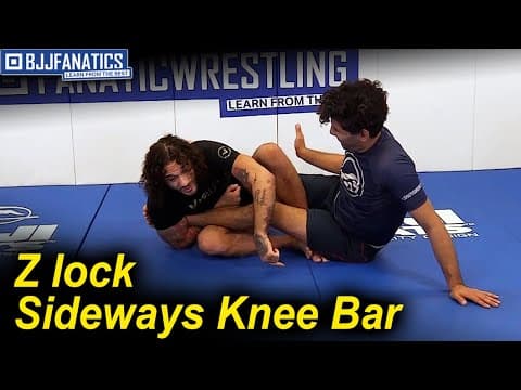 Z lock Sideways Knee Bar by Junny Ocasio