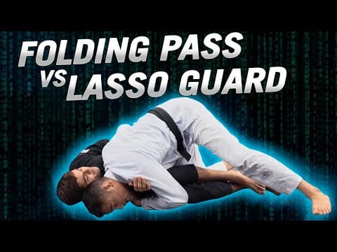 Folding Pass vs Lasso Guard - Marcus Johnson | #BJJ