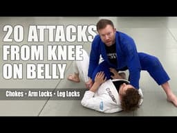 20 Knee on Belly Submissions | Chokes, Arm Locks & Leg Locks