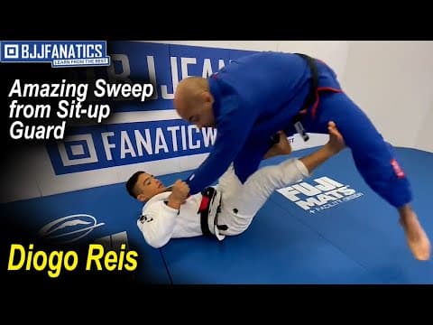 Amazing Sweep from Sit-up Guard - Diogo Reis