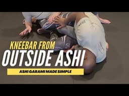 Outside Ashi To A Kneebar