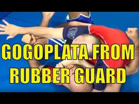 Gogoplata From Rubber Guard by Eddie Bravo's Black Belt Brandon Mccaghren