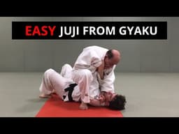 Easy Juji Gatame from Gyaku Juji Jime