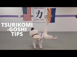 Tsurikomi-Goshi Tips | Riki Judo Dojo