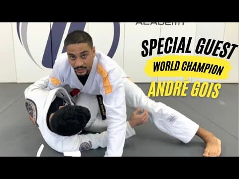 How to Pass Shin-to-Shin Guard and Prevent Single Leg X with World Champion Andre Gois