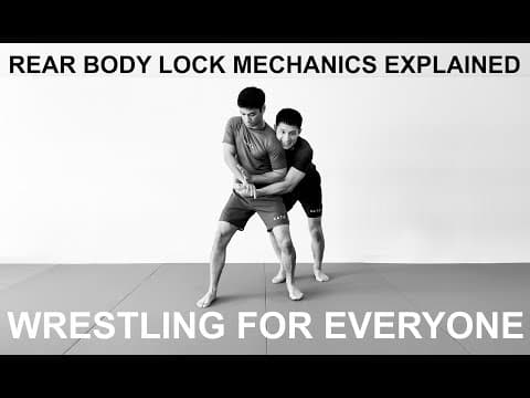 How to FINISH the Rear Body Lock Takedown: Safe, Effective, and Energy-Efficient Techniques!